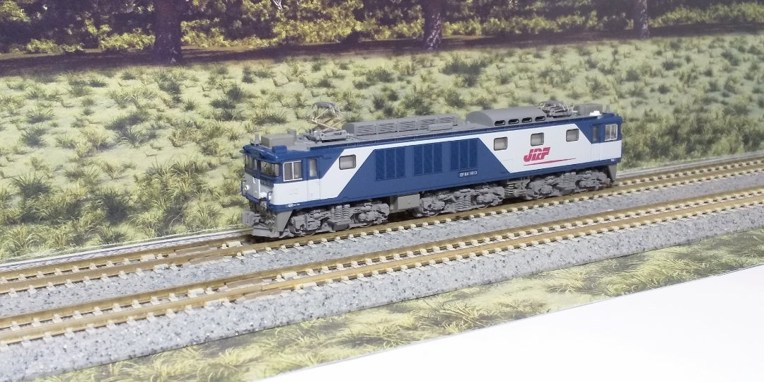 KATO EF64 1000 JR貨物新更新色 入線‼️ (品番 3024-1 ) | oketa-mokei