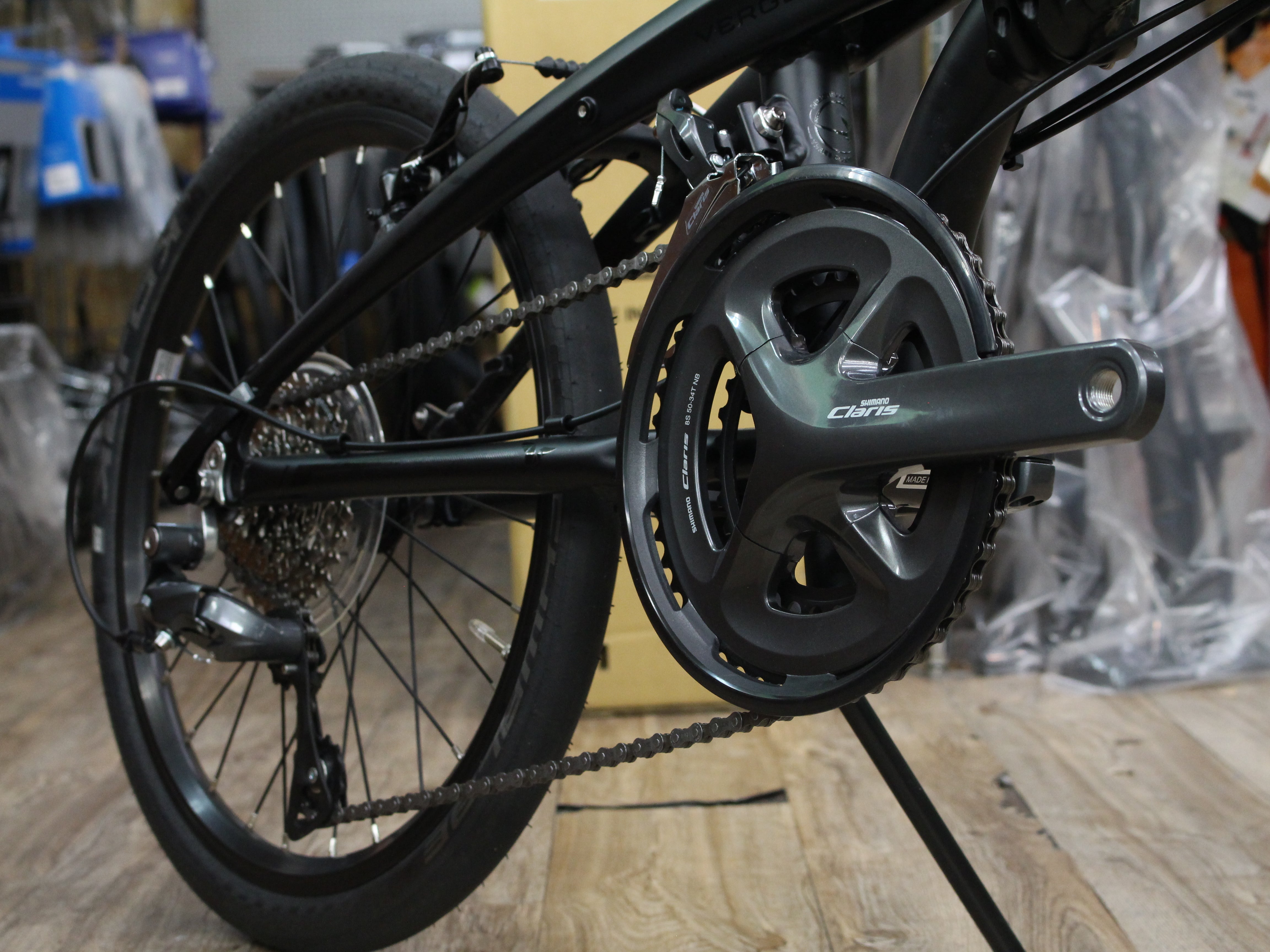 多段化は理想への第一歩！tern Verge N8 フロントダブルカスタム