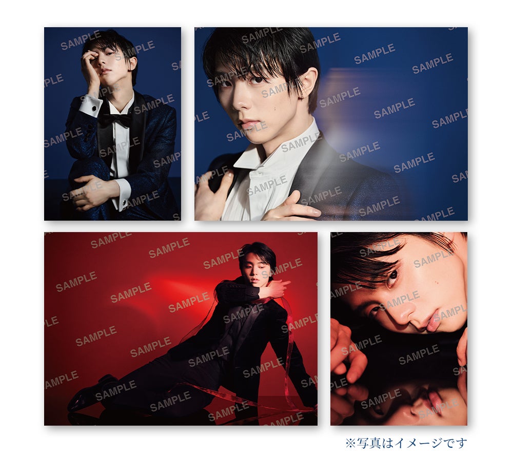 羽生結弦 雪肌精みやび『GIFT』 オリジナルデザインミラー フォト