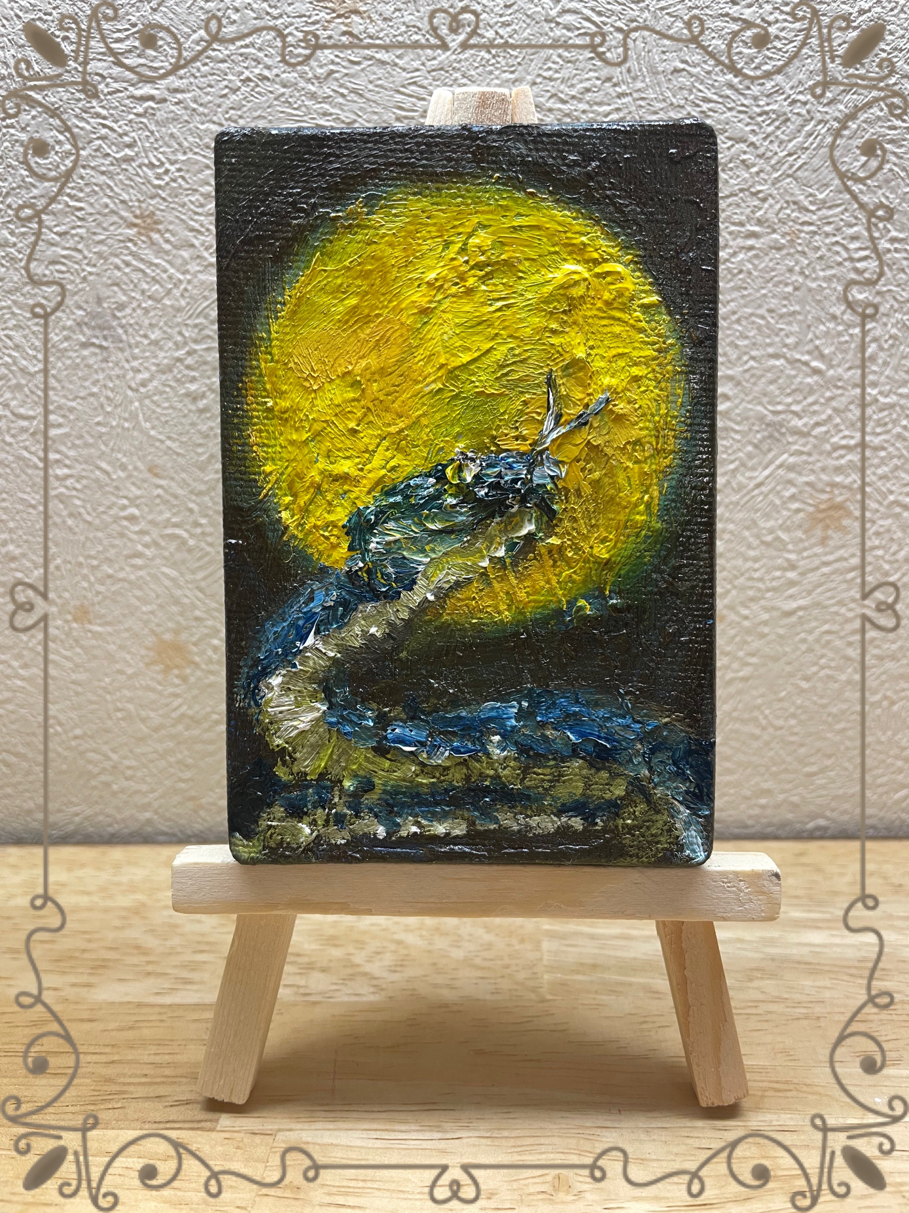 年女が描く蛇の絵⭐︎開運アート | 神秘の画室⭐︎洋画家 三須絵月 研究所