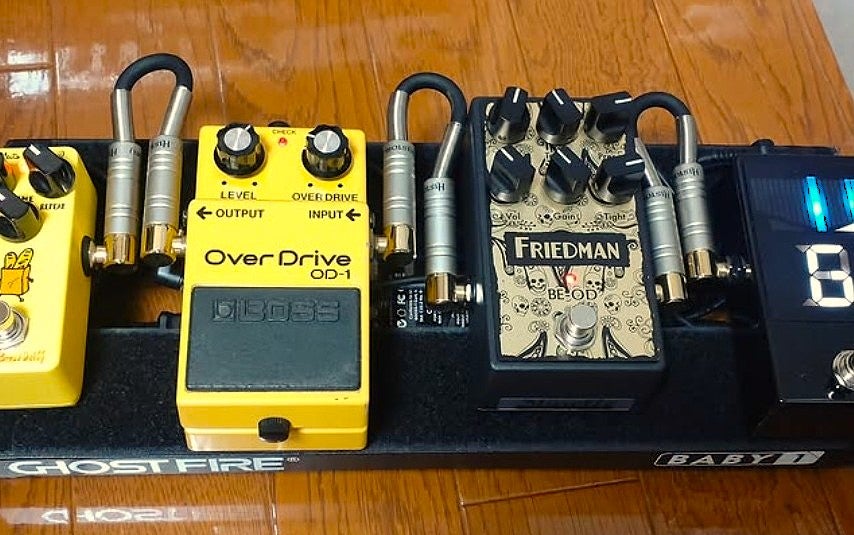 BOSS OD-1を久しぶりにボードに載せました♬ | 吉川友さんを全力で応援