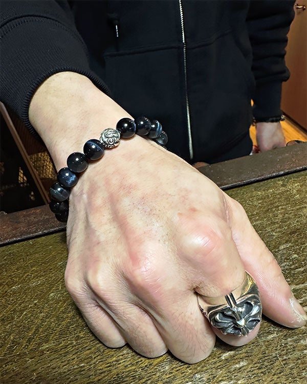 SOLD OUT！ロンワンズ / LONE ONES ストーンブレスレット ブルー