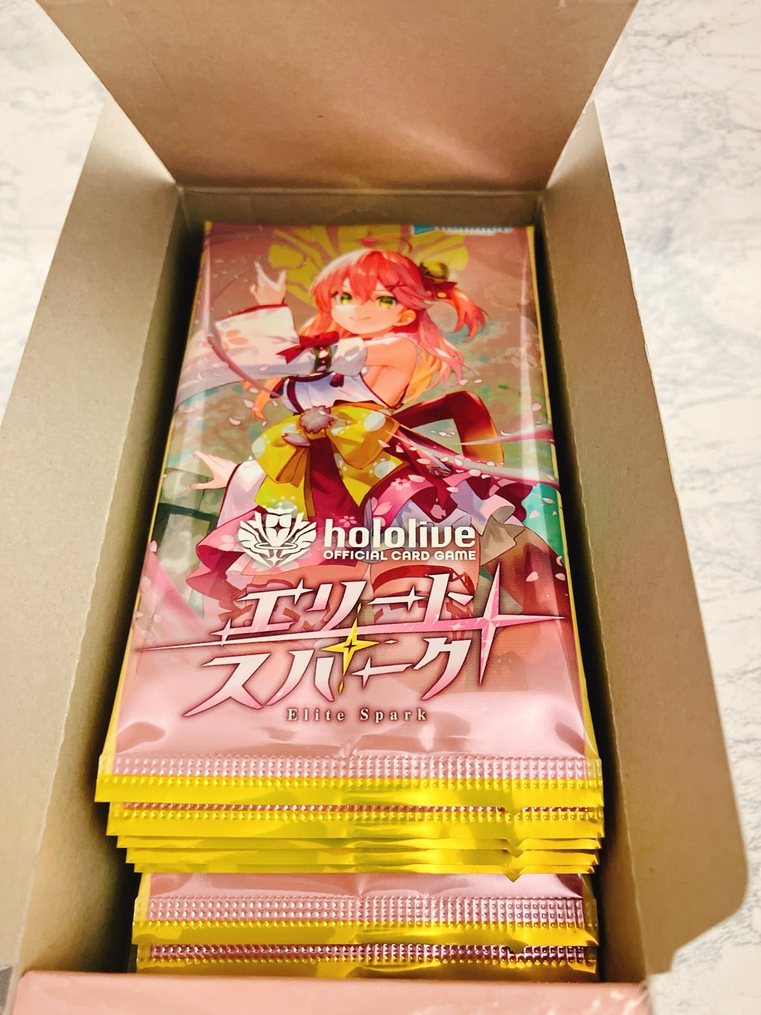 前編】ホロライブTCG エリートスパーク1box 開封 | エコの省エネ雑記
