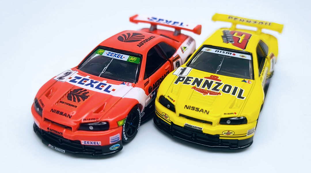 トミカプレミアム】Racing ペンズオイルニスモ GT-R＆ARTA ゼクセル