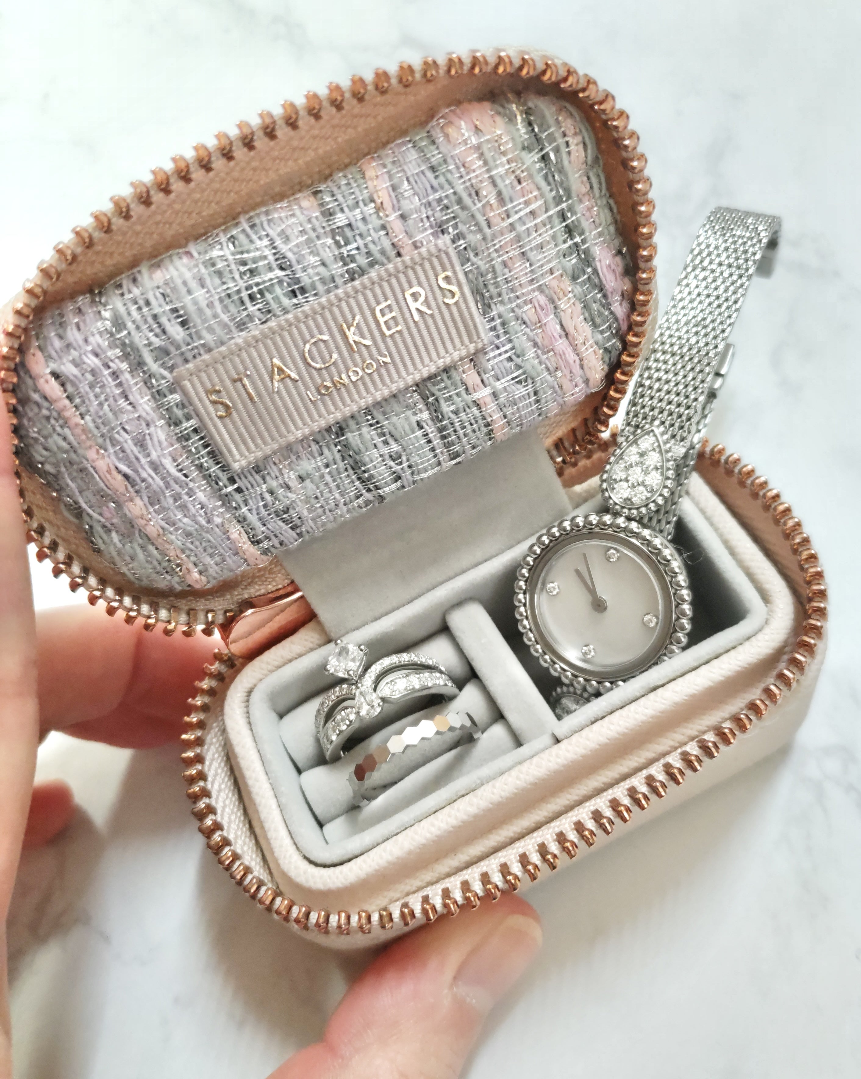 ツイードのスタッカーズのトラベルボックス❤️ | 好きなものを綴るブログ