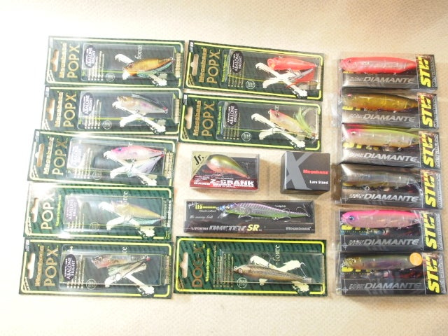 Megabass POPX Abalone Bright 天然アワビプレート Megabass POPX