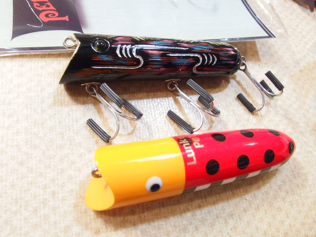 ハンドメイドトップウォータールアー 入荷です | ランブルフィッシュの