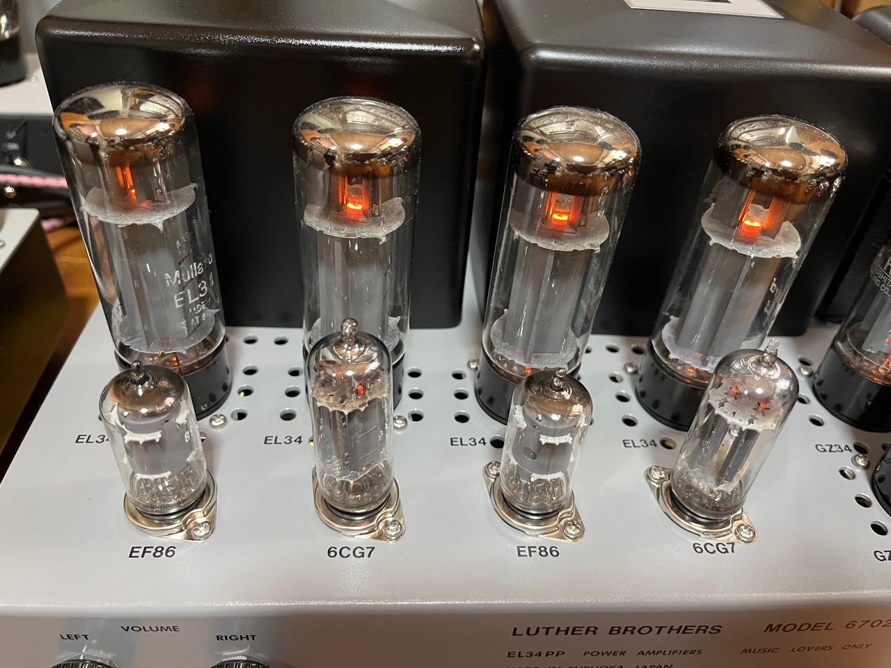 EL34 松下製とムラード社の比較試聴 | トニーのゆっくり回覧版 真空管