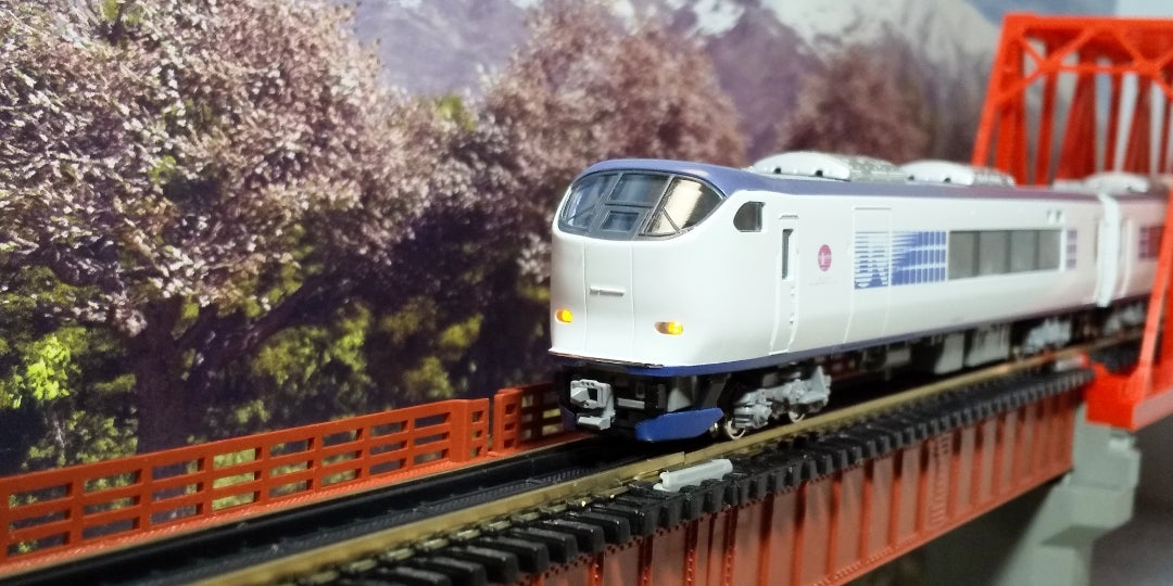 KATO 281系「はるか」6両セット 入線‼️ その➁ (品番 10-385