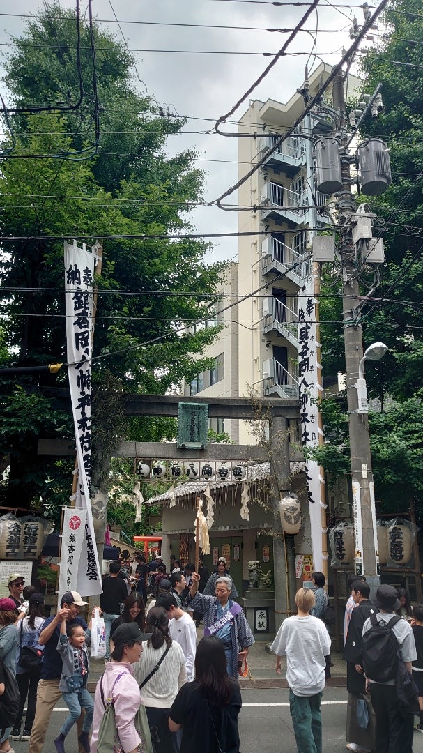 2025.6.3】銀杏岡八幡神社の例大祭に行って来ました！ | まえだ