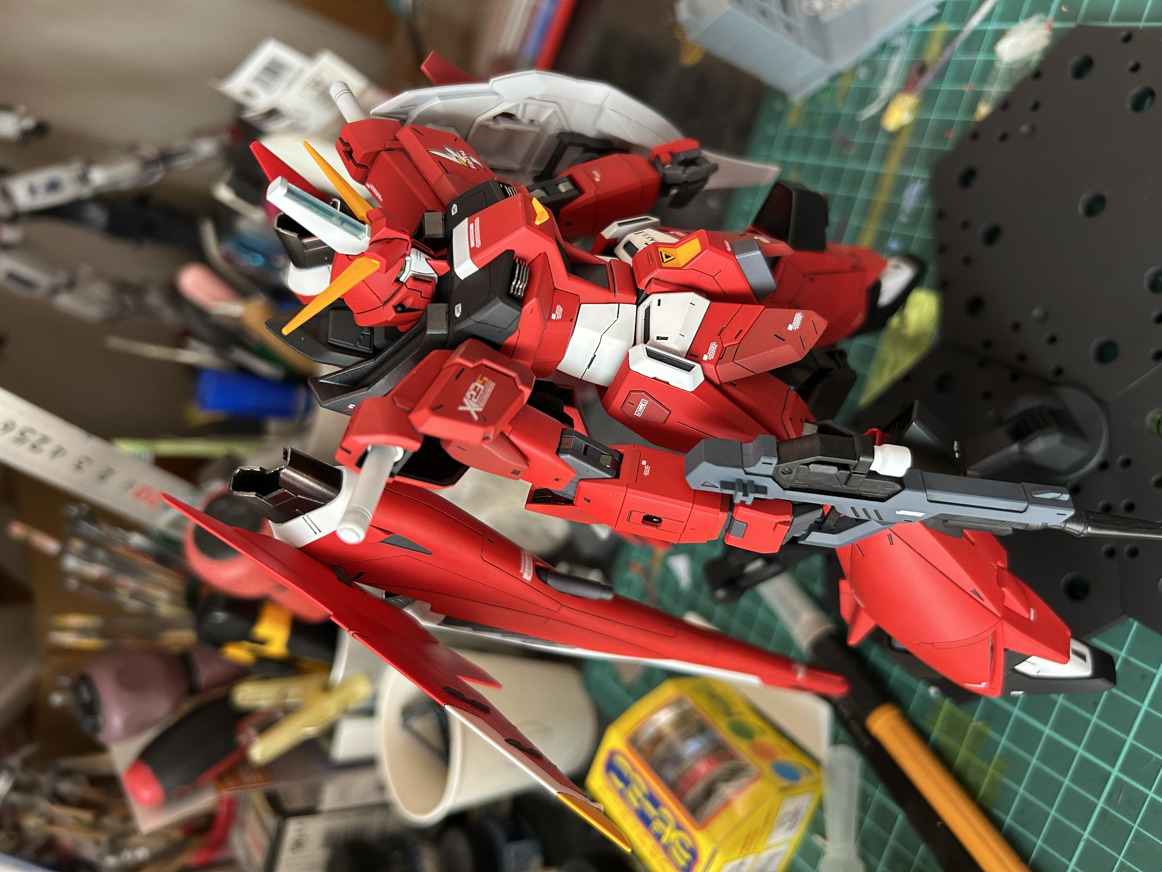 MG風 セイバーガンダム ④ 完成 | ケンケンの素人プラモ日記