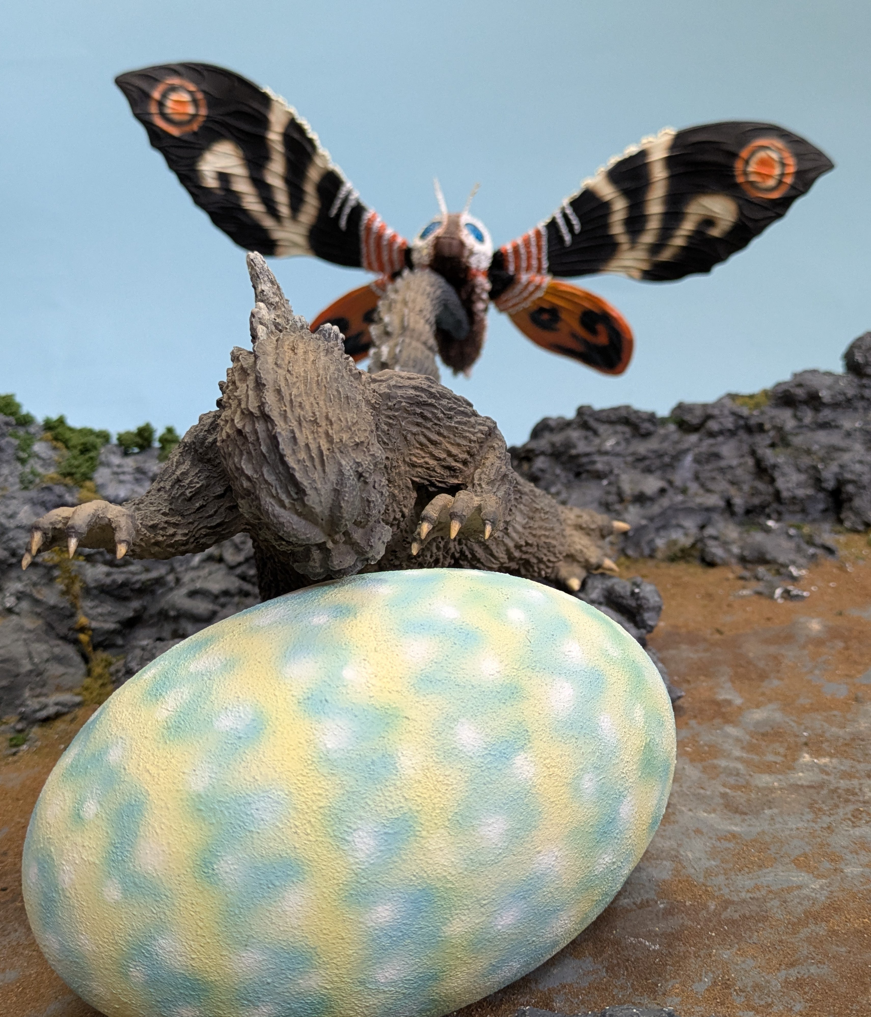 クラッシュ・オブ・ゴジラ】モスラ対ゴジラ【イノウエアーツ】 | 怪獣