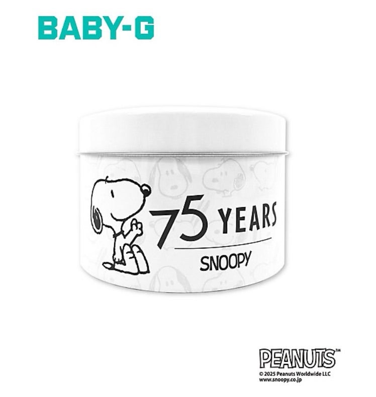 75周年 BABY-G✖️SNOOPY | 夏眠する女