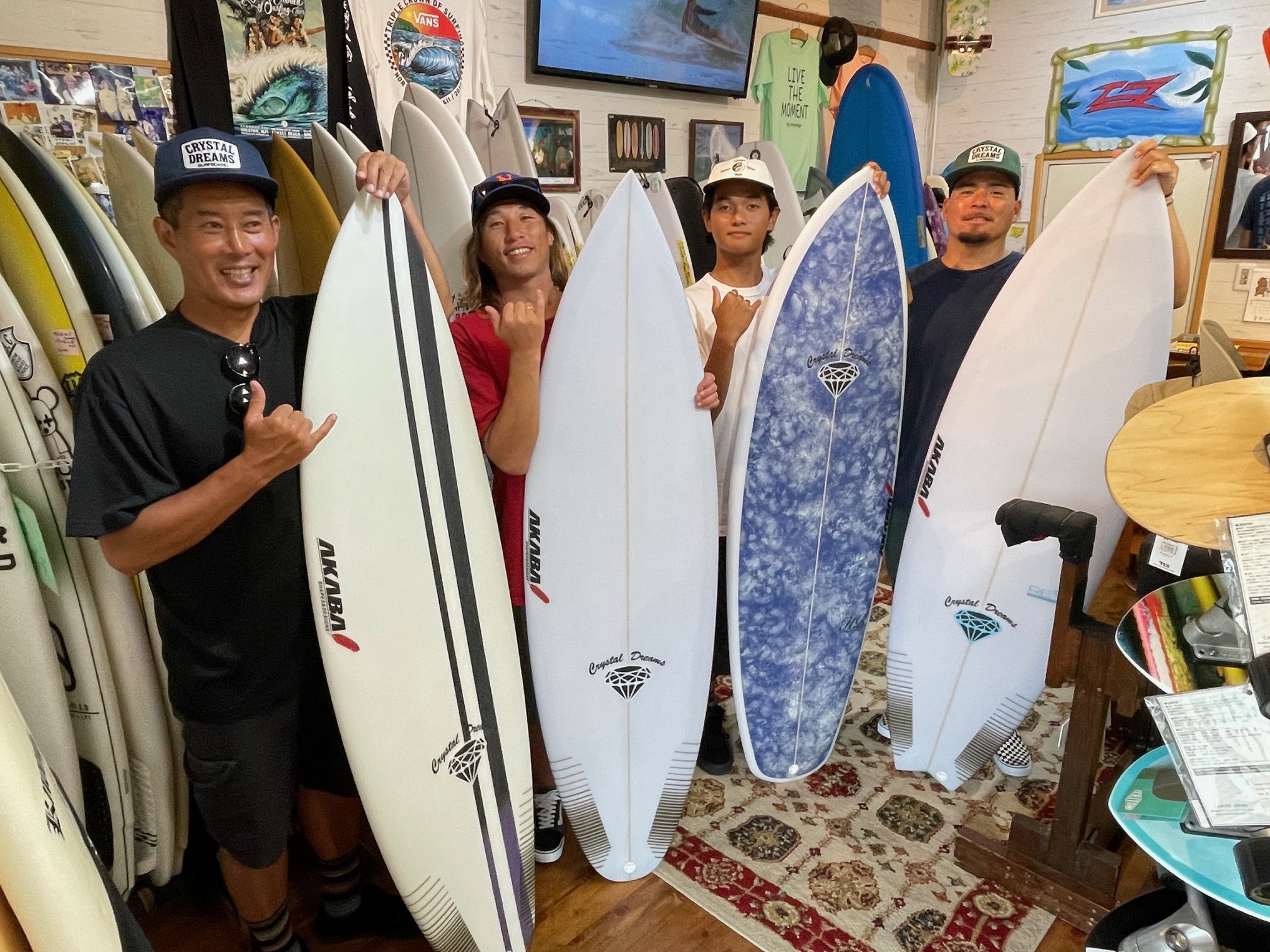 ☆Crystal Dreams(クリスタルドリームス)サーフボードのご紹介