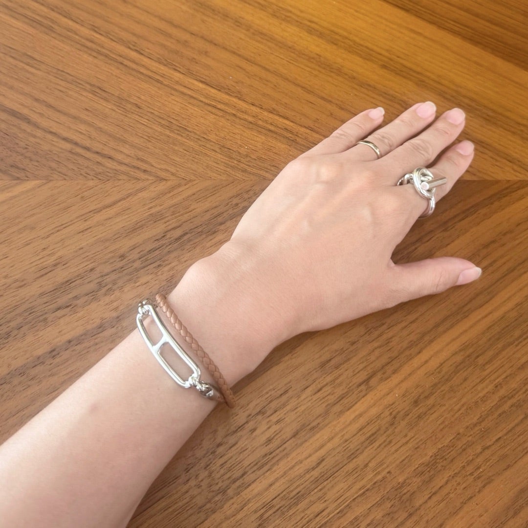 エルメス ブレスレット 《ルリ》 ドゥブルトゥール T1サイズ レビュー