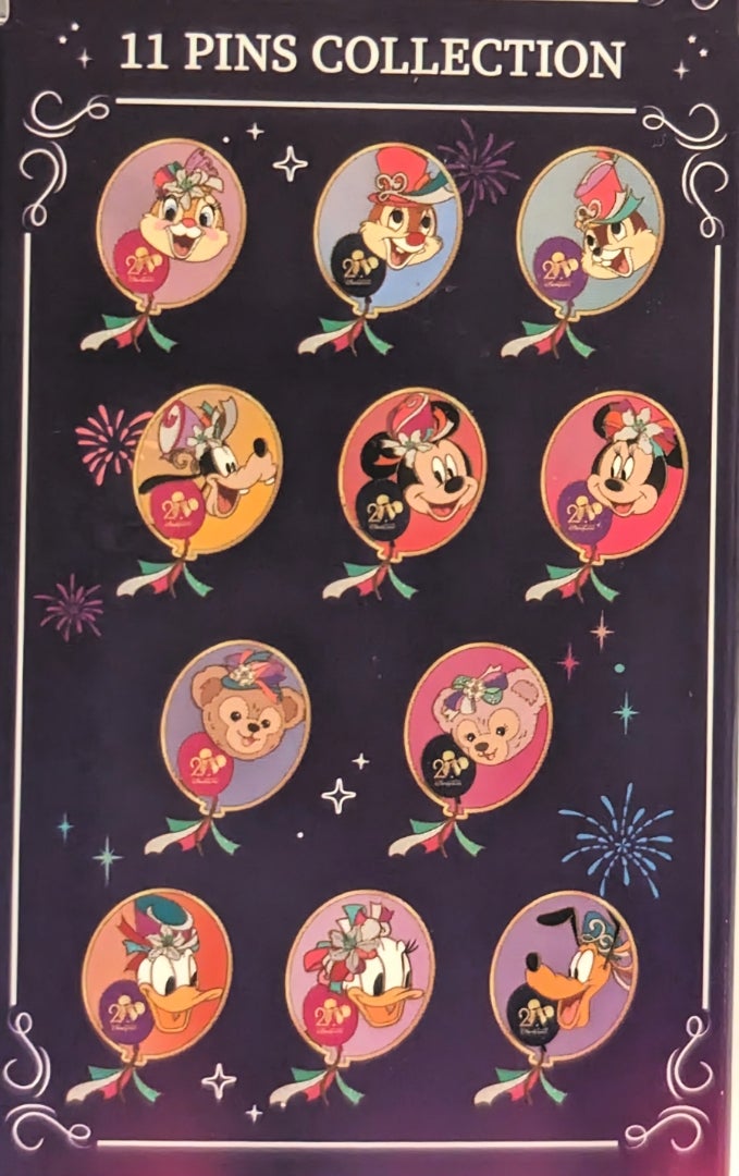 ☆香港ディズニー20周年2025夏×購入グッズ20周年運試しアイテム