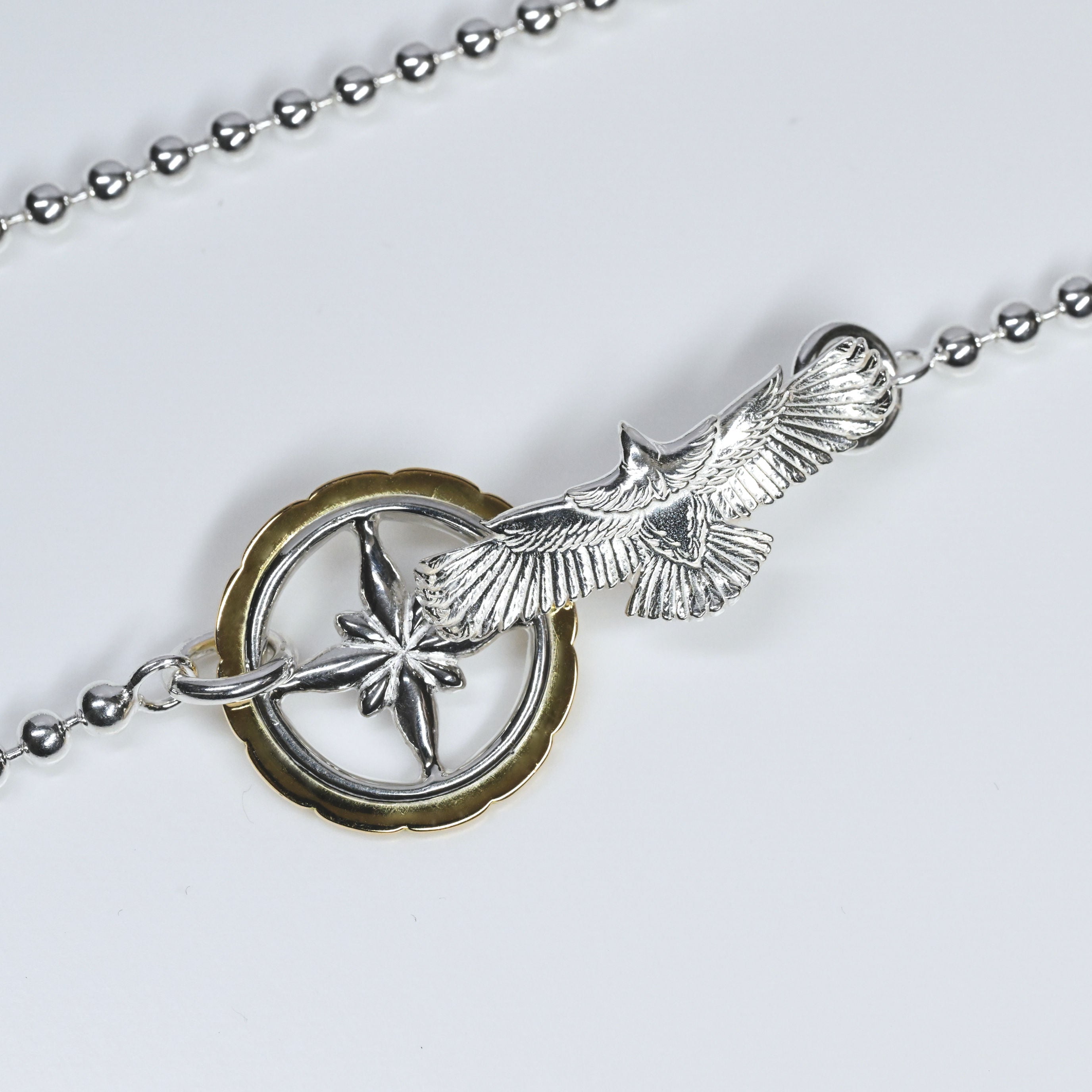 鷲見太郎 新作ボールチェーンネックレス＆ハイビスカスメタル