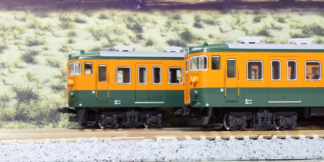 KATO 115系300番台 湘南色 4両増結セット 入線‼️ その➁ (品番10-1409