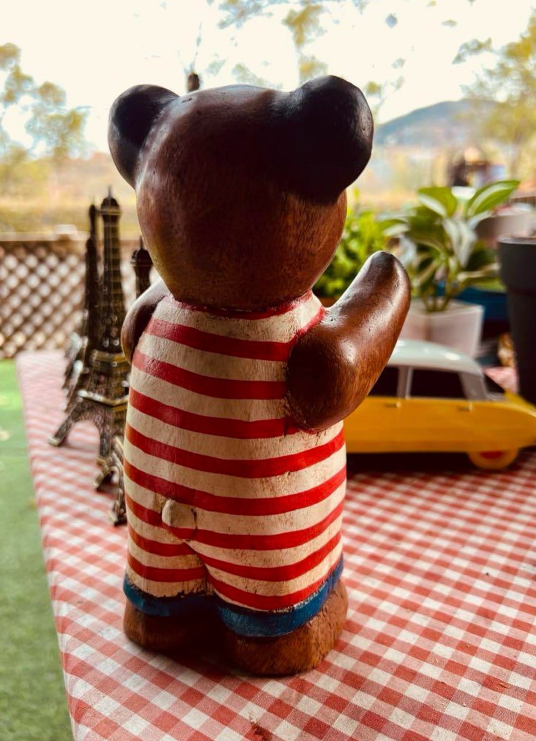 ◇ヴィンテージ木彫りのテディ里子に行く。 | 「昭和とVANと橘浩介