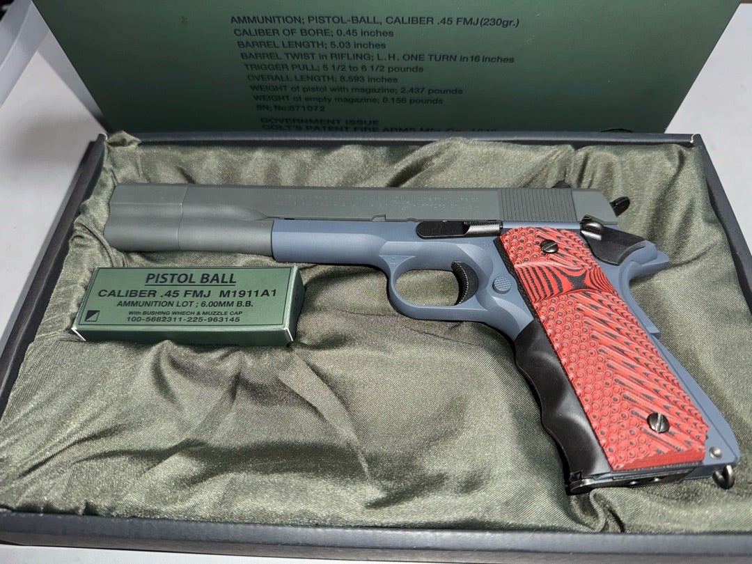 東京マルイ製 M1911A1 コルトガバメント カスタム完成です