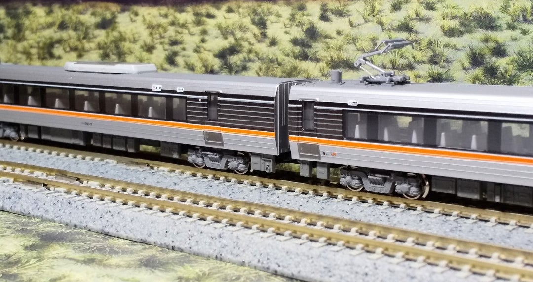 KATO 383系「ワイドビューしなの」2両増結セット 入線‼️ その➀ (品番