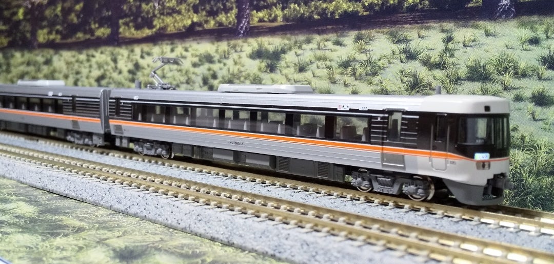 KATO 383系「しなの」 2両増結セット 入線‼️ その➁ (品番10-1783