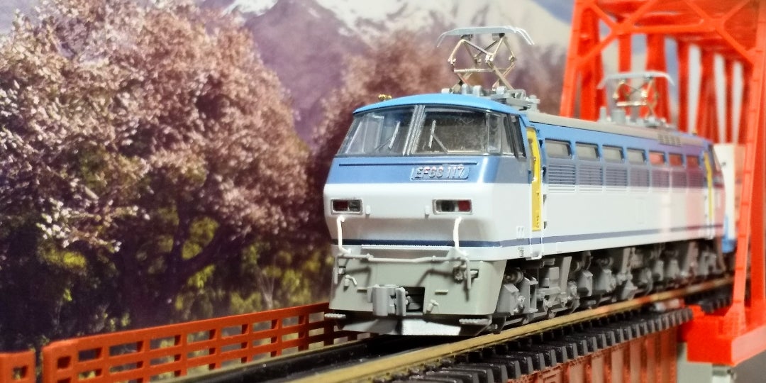 KATO EF66 100番台 入線‼️ その➁ (旧製品∕品番 3046) | oketa-mokei