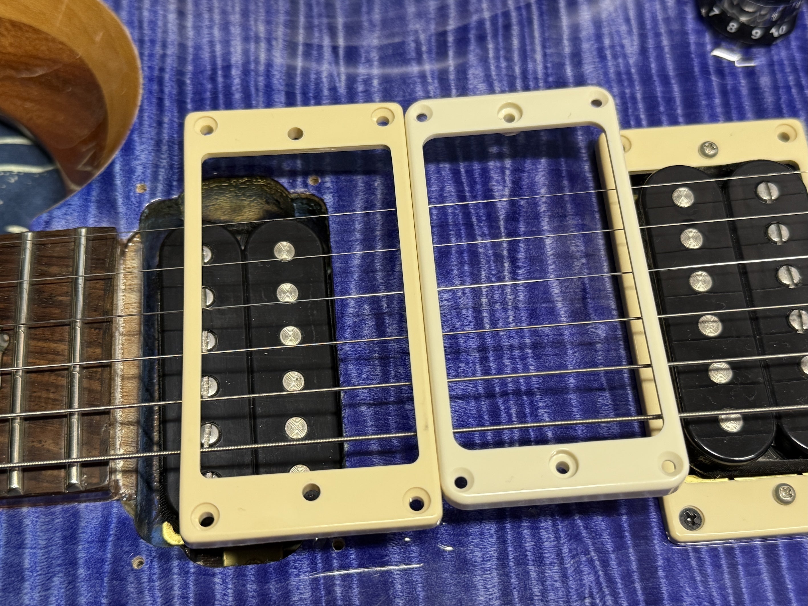 PRS SE Paul`s Guitar ピックアップ・リング純正に交換 | まっくの