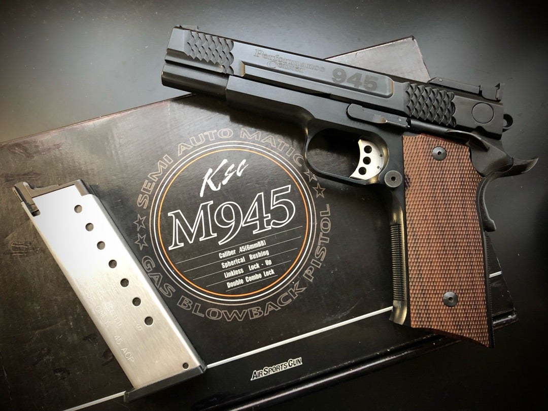 ☆①KSC S&W M945-1 スケイルドブラック | 「一生ハマる遊びに踏み込む