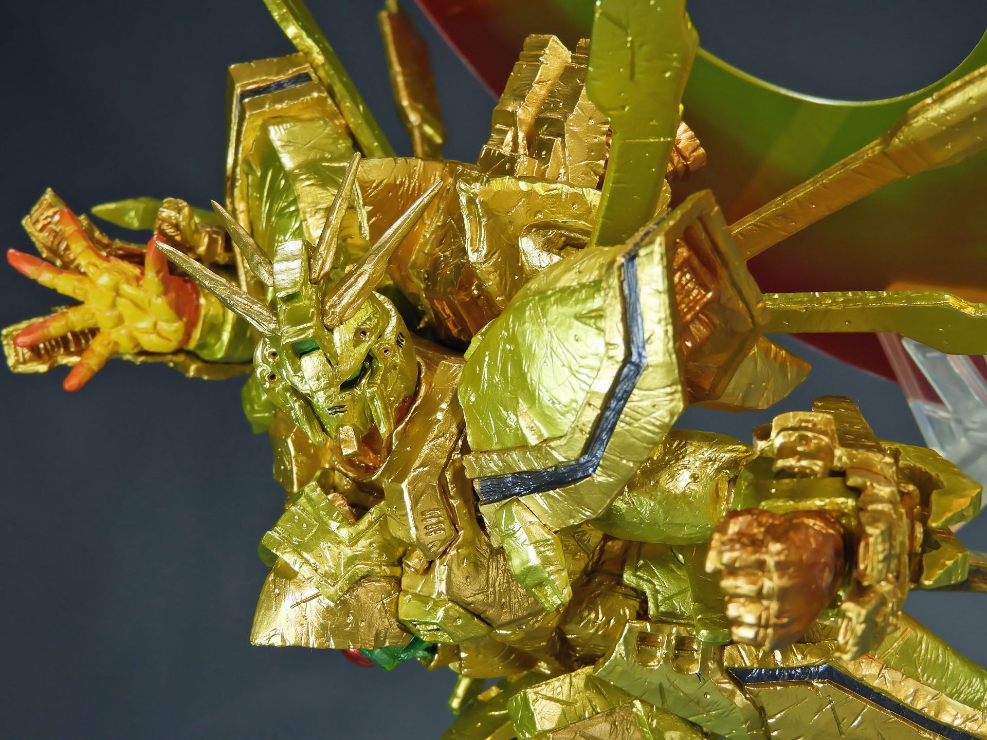 一番くじラストワン賞 ゴッドガンダム ハイパーモード -魂豪示像