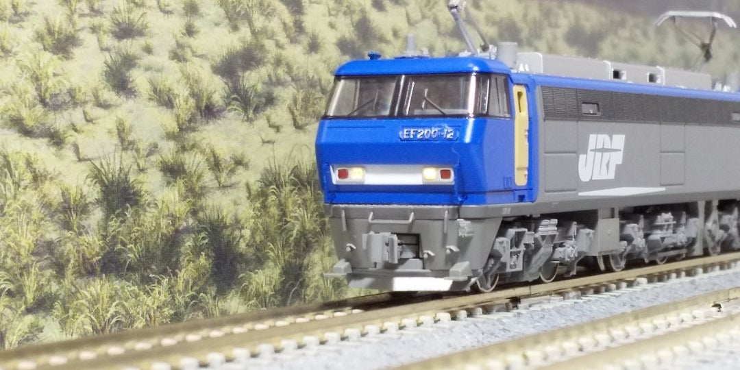 KATO EF200 新塗色 入線‼️ (品番 3036-1 ) | oketa-mokeiのブログ