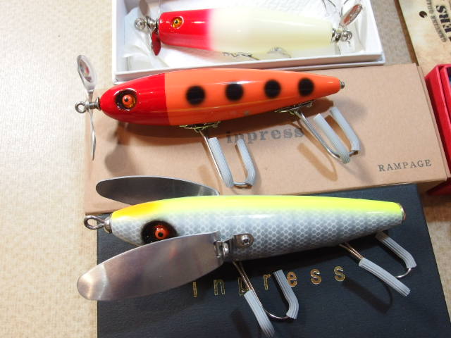 ハンドメイドトップウォータールアー 色々入りました | ランブル