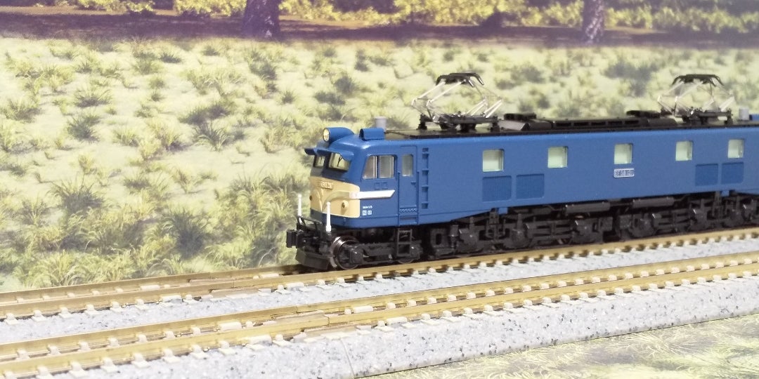 KATO EF58 上越形 ブルー 入線‼️ (品番3020-2) | oketa-mokeiのブログ