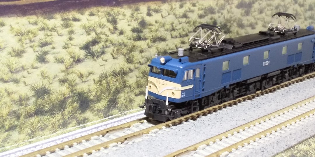 KATO EF58 上越形 ブルー 入線‼️ (品番3020-2) | oketa-mokeiのブログ