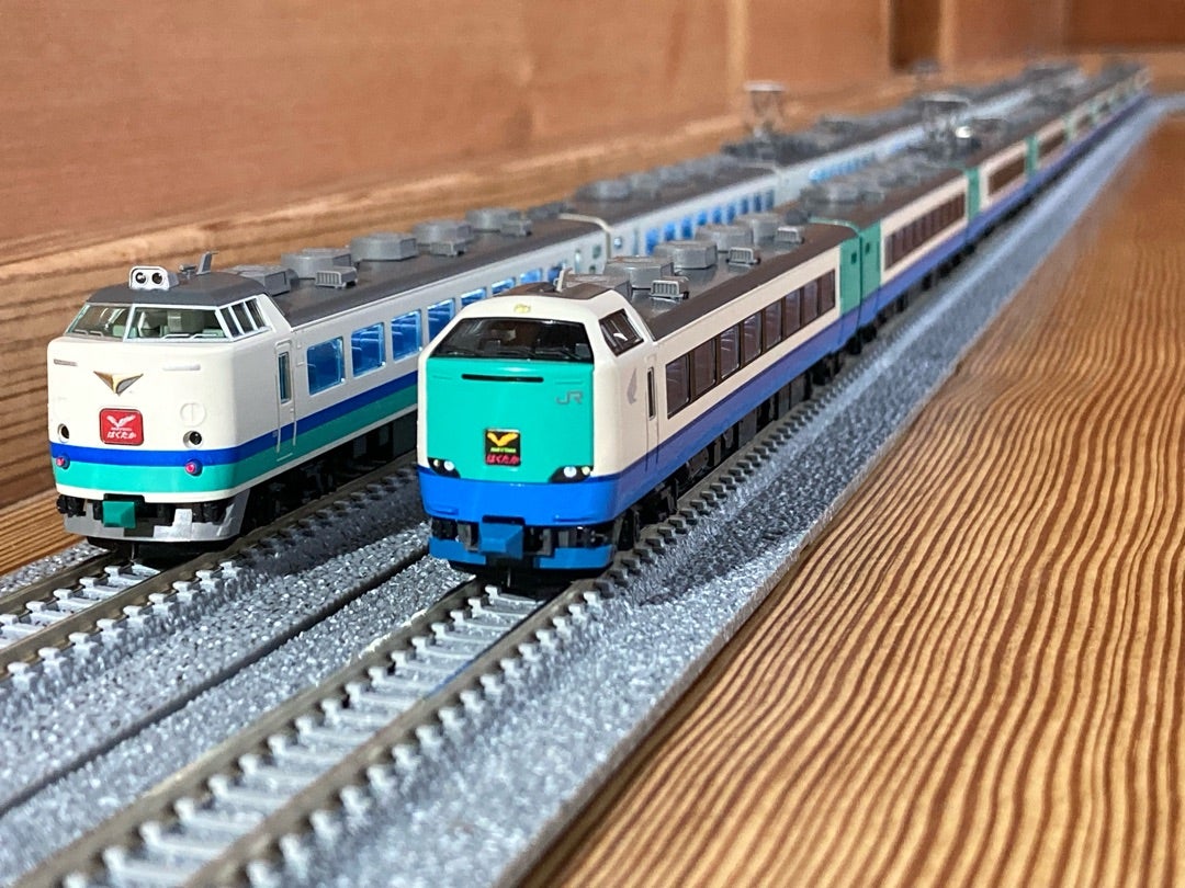 TOMIX 485系上沼垂T5編成セットアップ記念？「はくたか」運転会 | 南