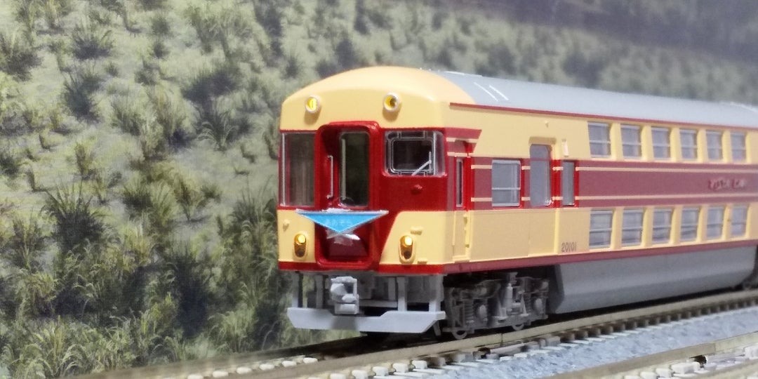 MICROACE 近鉄20100系「あおぞら」号・改造後改良品6両 入線‼️➀(品番