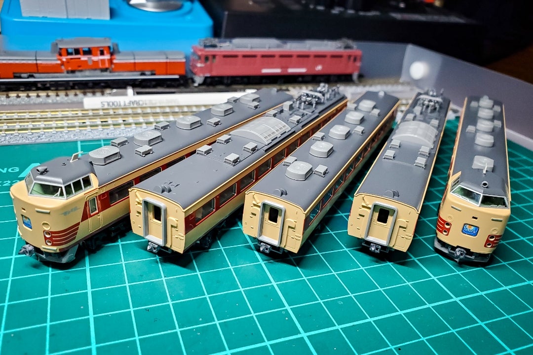 TOMIX 92592 485系Do32編成・復活国鉄色が入線しました | 鉄道模型