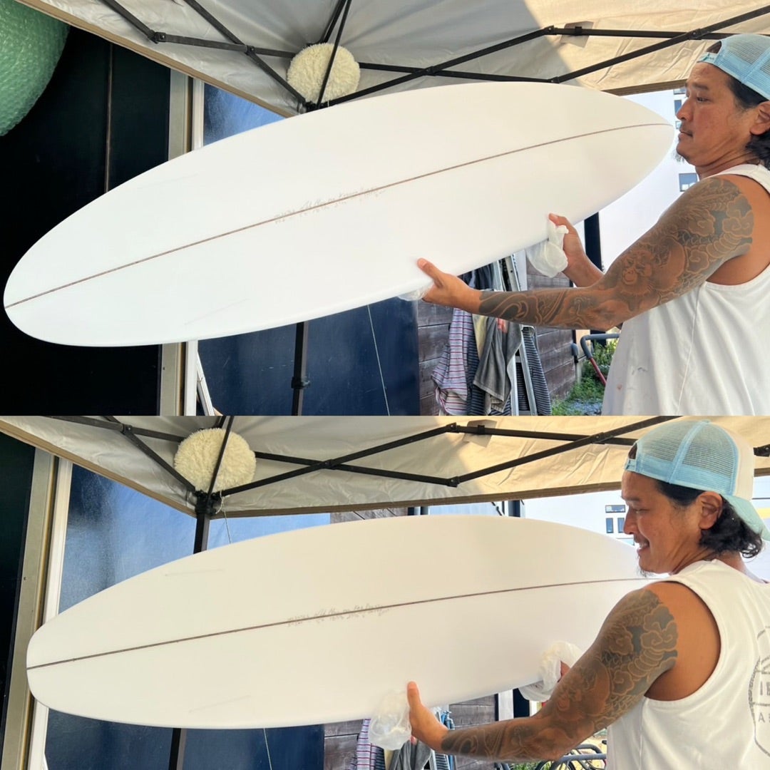 カズマのニューボードが完成！ | HRS SURF SHOP