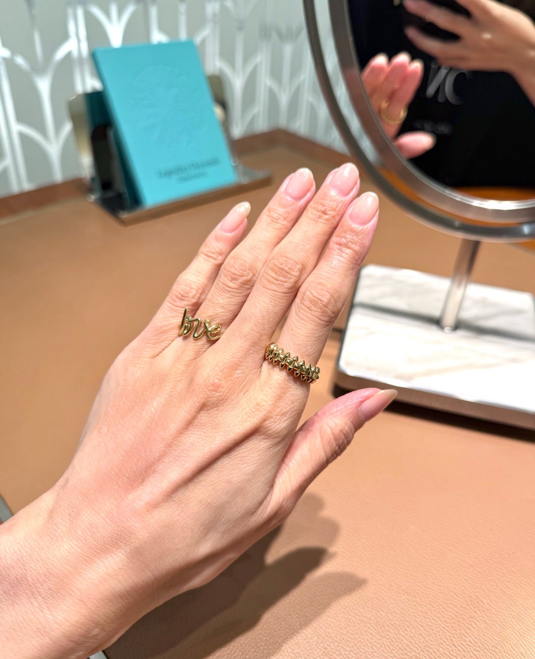 ティファニーカルティエヴァンクリ訪問値上げ前購入記事ラブリング