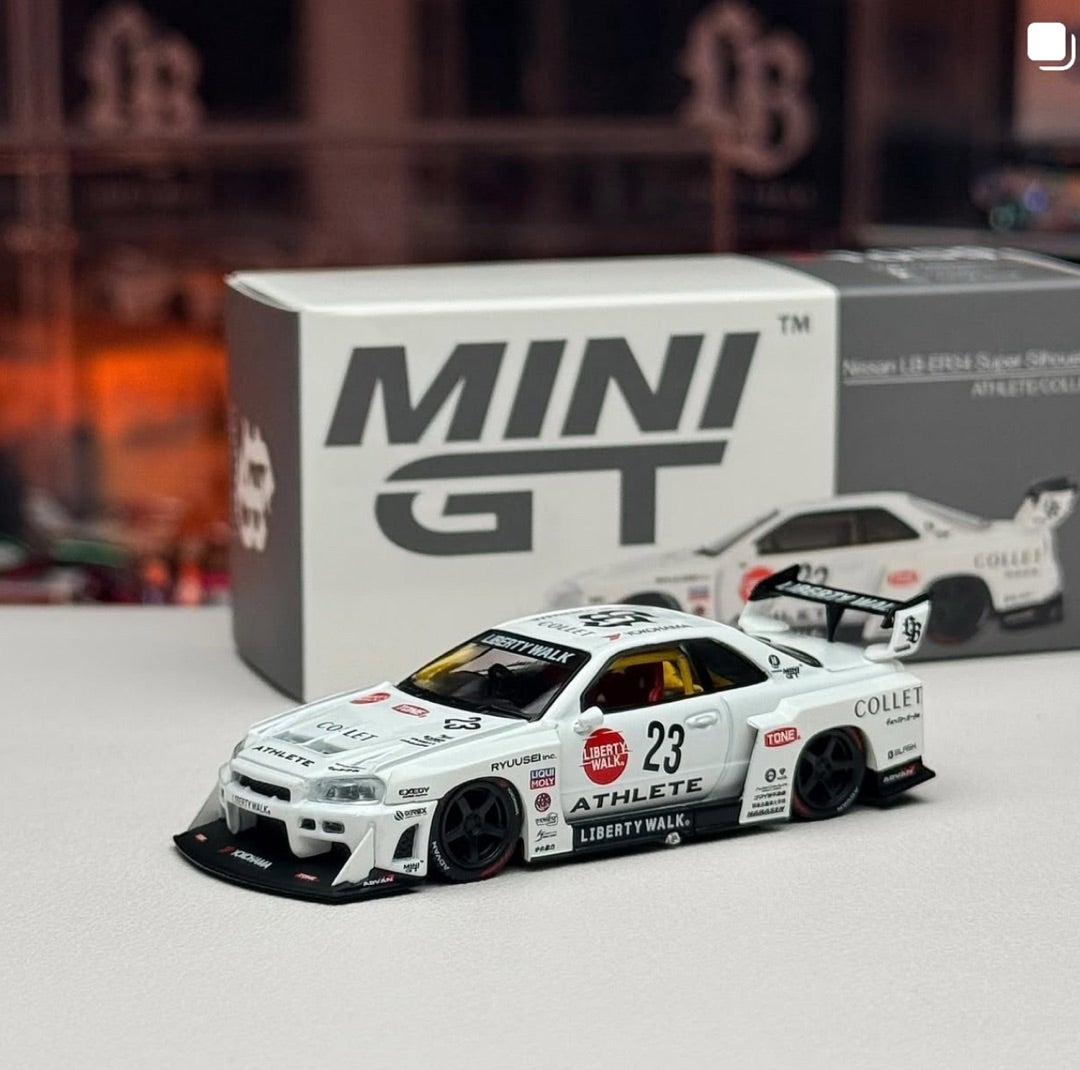 今週末はMINI GT LB⚡︎NISSAN SILVIA DRIFT MACHINE の発売日
