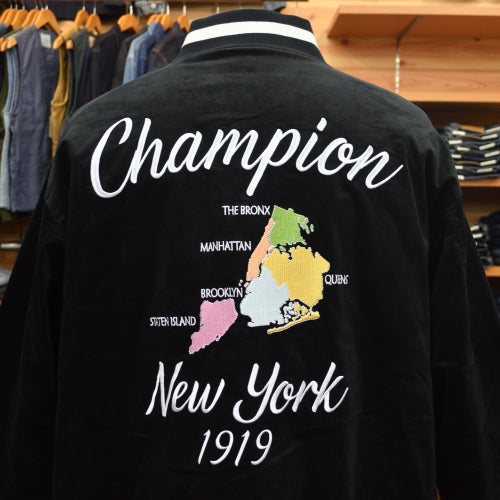 Champion】スーベニアジャケット(ベルベット生地) | メンズショップサトウ