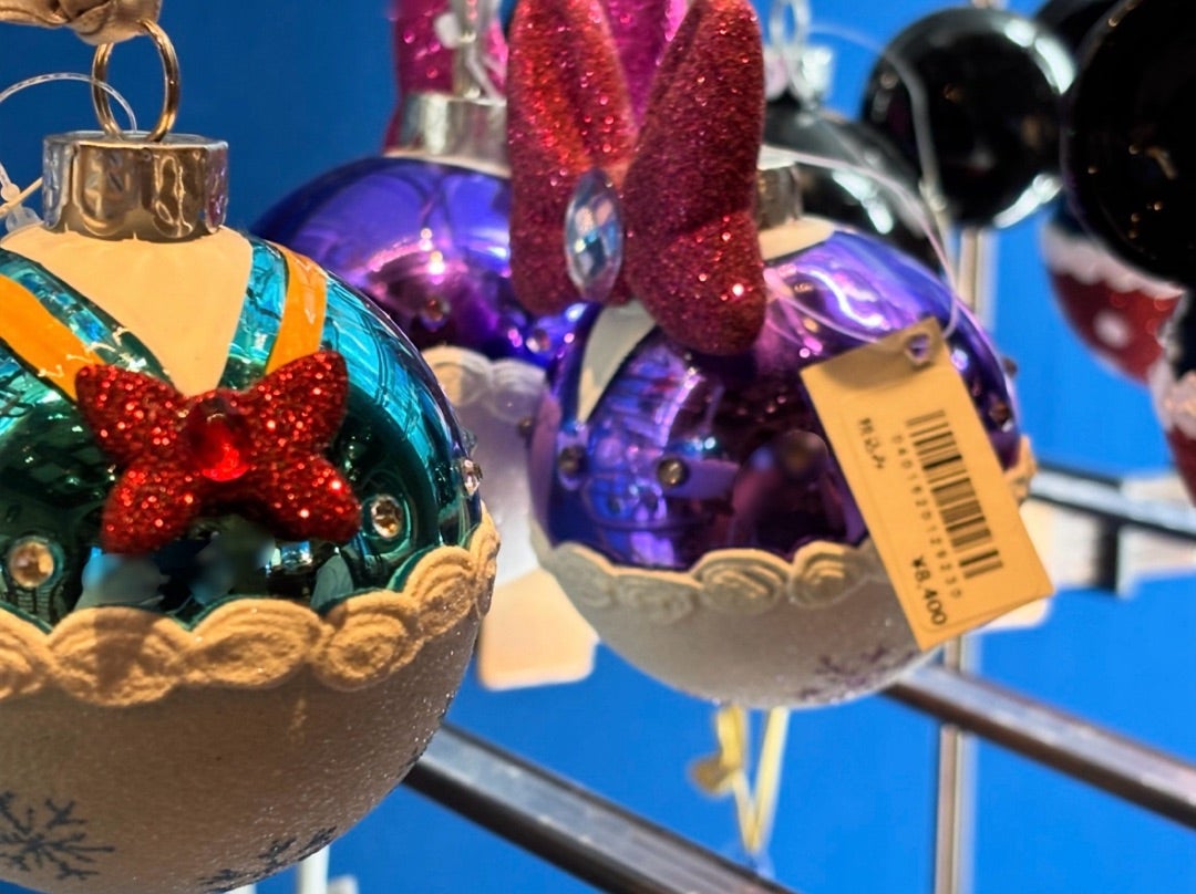 シンデレラ ディズニー クリスマスオーナメントガス&ジャック ガラスの