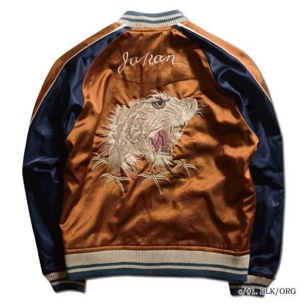 別珍×レーヨンサテンのリバーシブルスカジャンが登場！ | CELLULOID