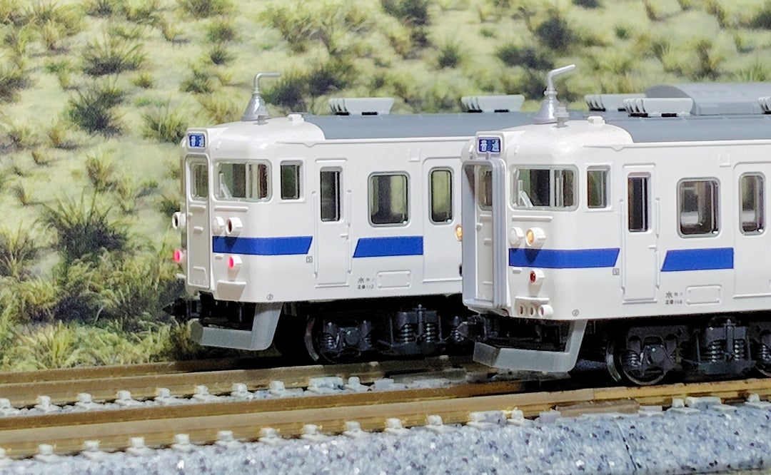 KATO 415系 (常磐線・新色) 7両基本セット 入線‼️ その③ (品番10