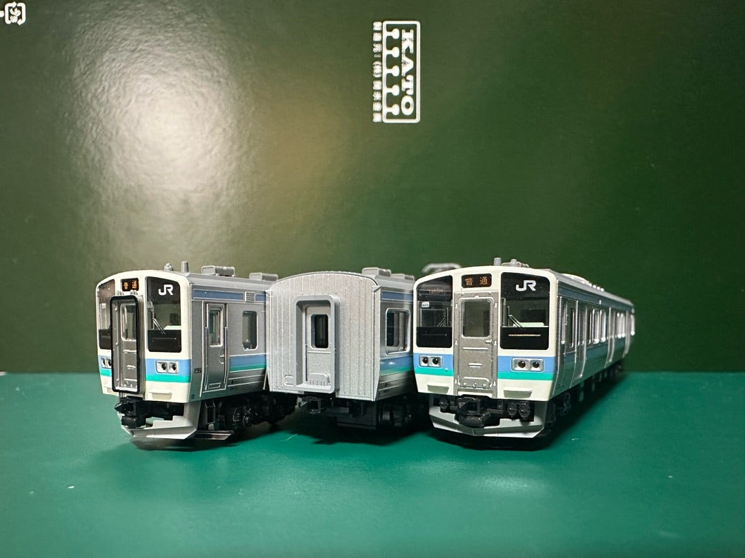 KATO 10-1852 211系3000番台長野色 3両セットを導入 | 山陰 島根・鳥取
