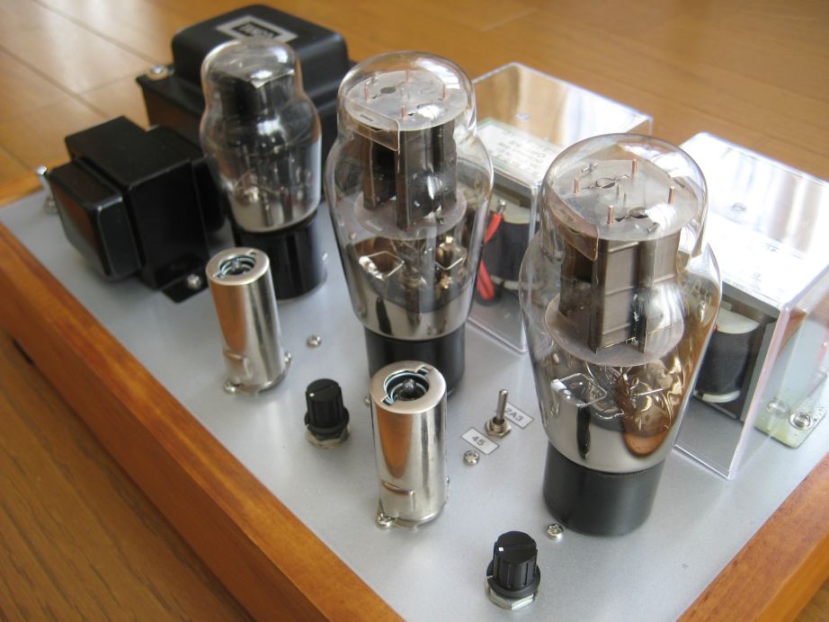 45・2A3兼用コンパチブル・シングル・アンプの製作③/回路図＆出力管の