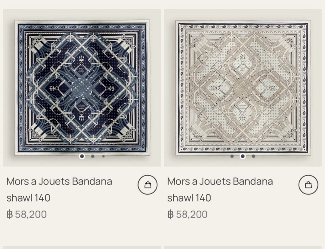 カシシル2026バンダナエルメスエルメスカシシル2026ss | 雲を眺めて⭐︎