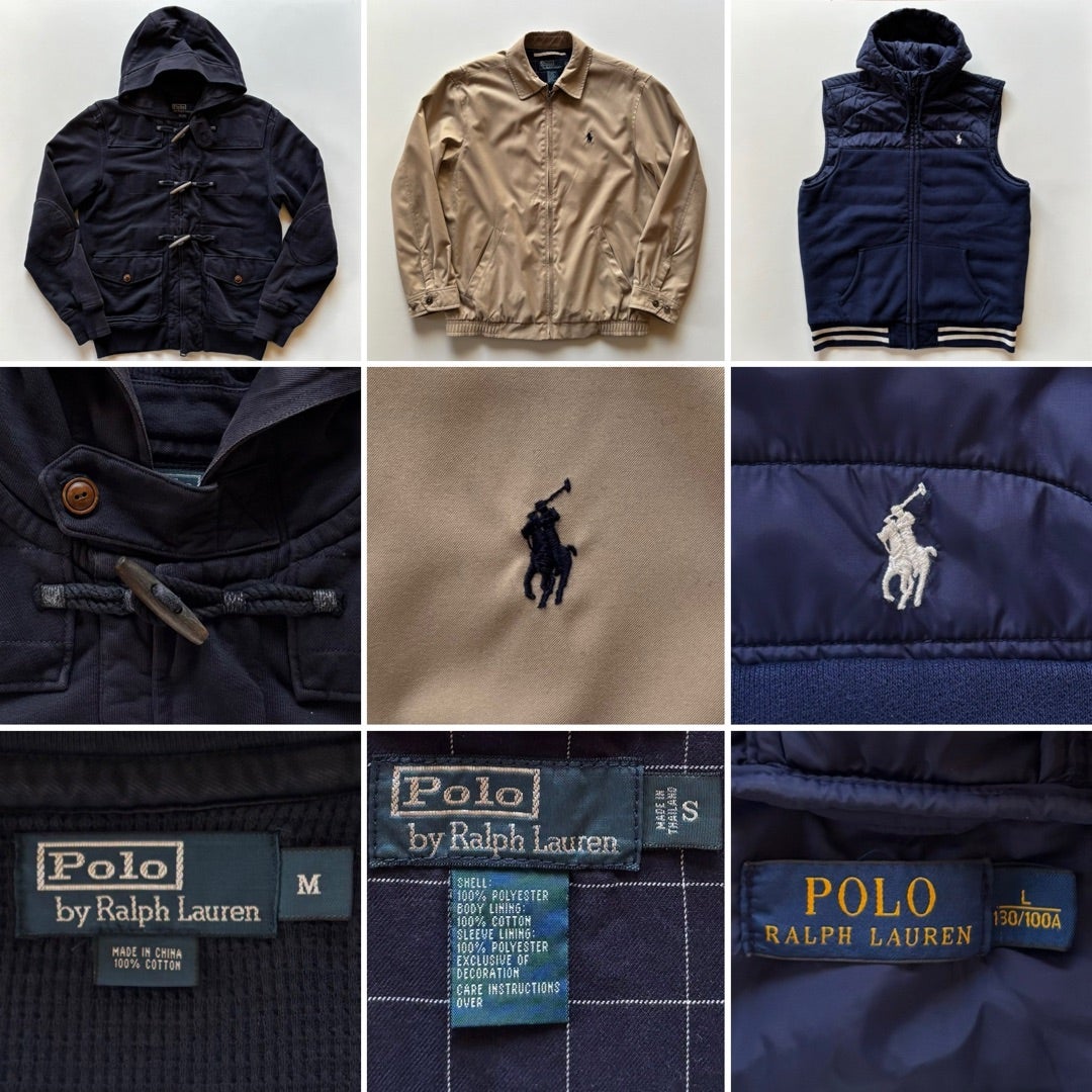 ポロラルフローレン「ハリントンジャケット(スウィングトップ