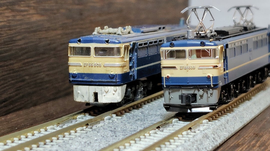 実家の押入れから・・・模型の残骸① 入線‼️ (KATO EF65 500) | oketa