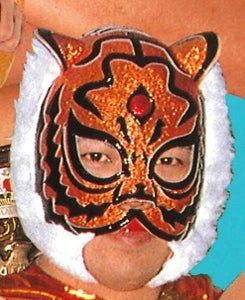 三沢タイガー マスク遍歴26枚目 「ゲジゲジオレンジラメ赤ランプ 試合